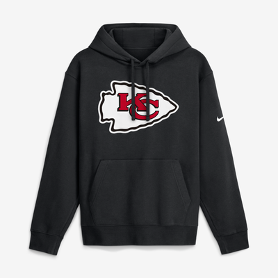 Kansas City Chiefs Nike Primetime Club Logo Hoodie - Black